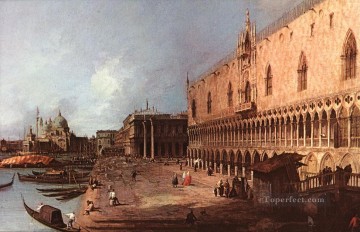 古典的なヴェネツィア Painting - ドゥカーレ宮殿 カナレット ヴェネツィア